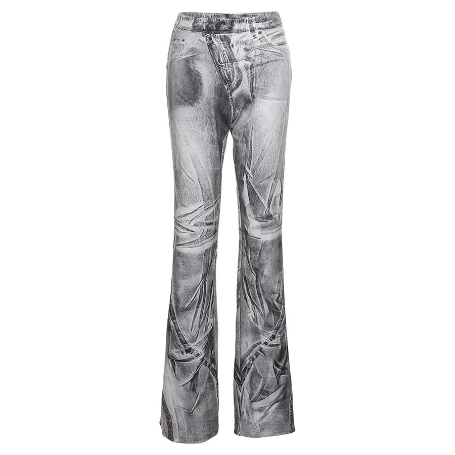 Tie-Dye Flare Pants