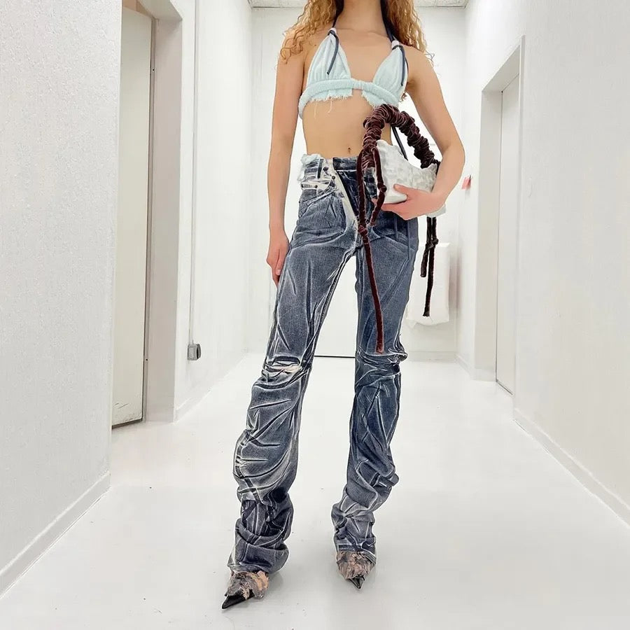 Tie-Dye Flare Pants